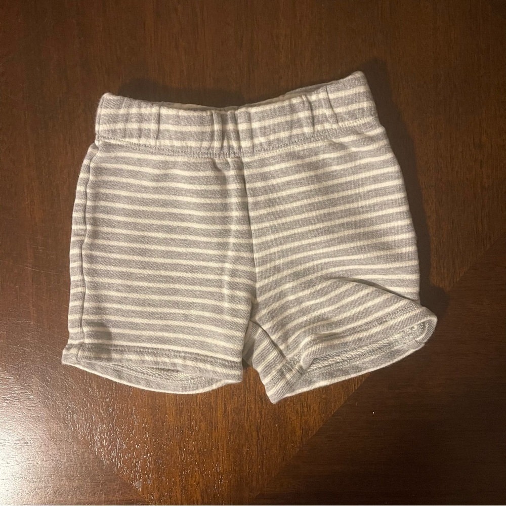 Hannah Anderssen: Moon & Back | Stripped Cotton Shorts |